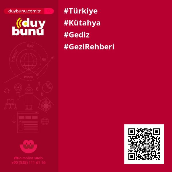 Kütahya Gediz Gezi Rehberi Sayfası