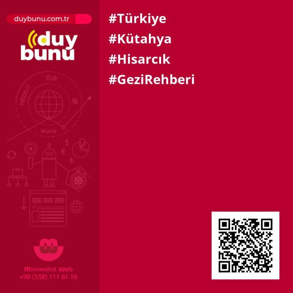 Kütahya Hisarcık Gezi Rehberi Sayfası
